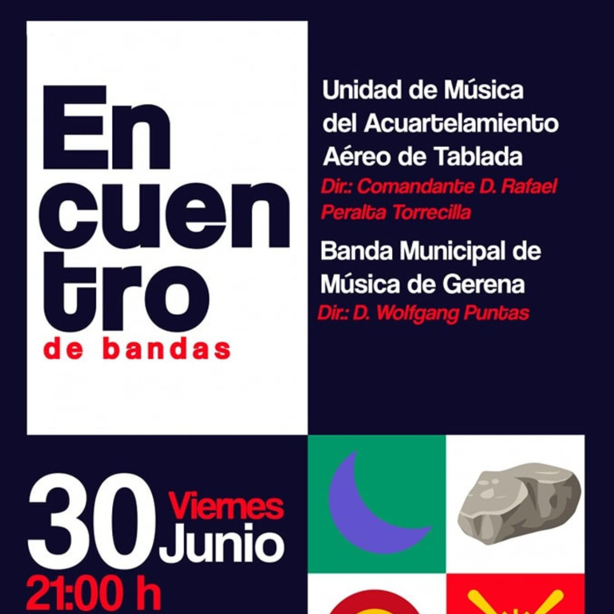 Encuentro de banda - Unidad de Música del Acuartelamiento Aéreo de Tablada