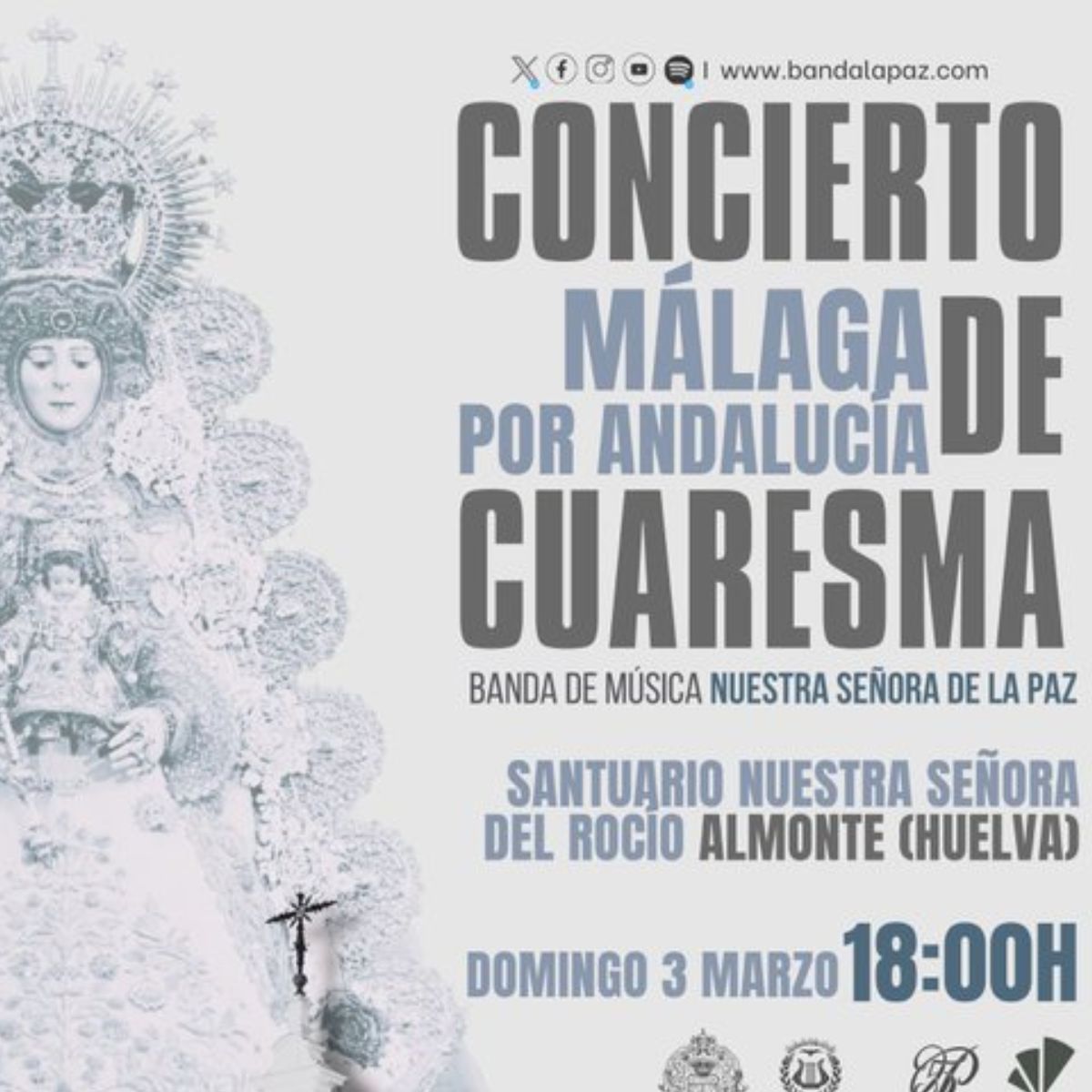 VI Concierto Málaga por Andalucía - Banda de Música Nuestra Señora de La Paz (Málaga)
